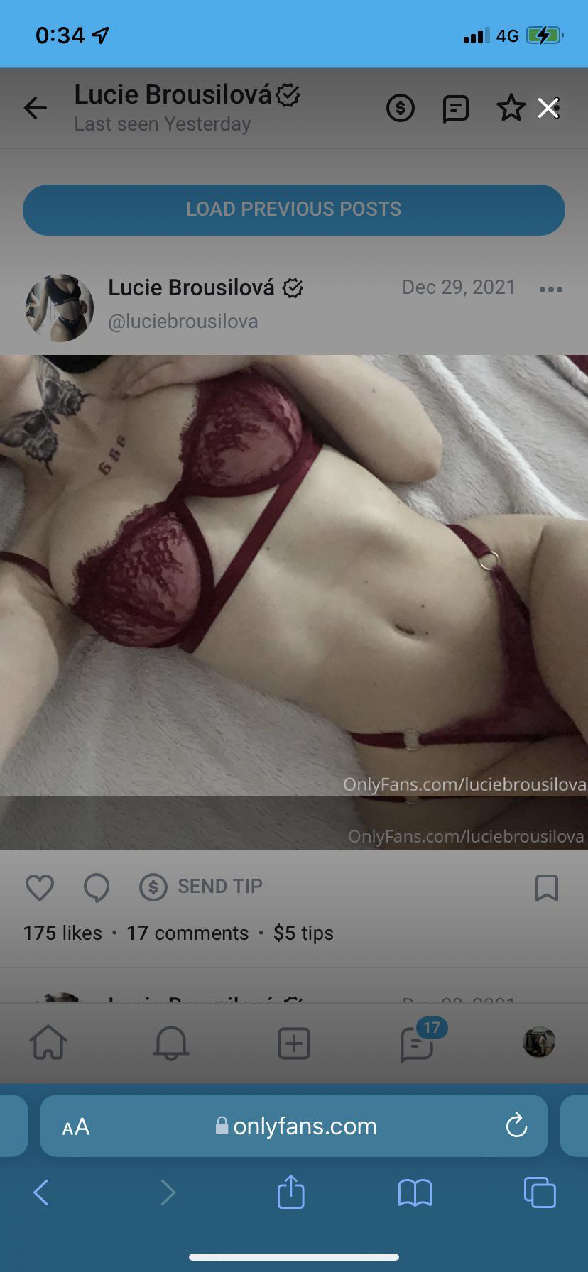 luciebrousilova Nude OnlyFans Filtraciones 1