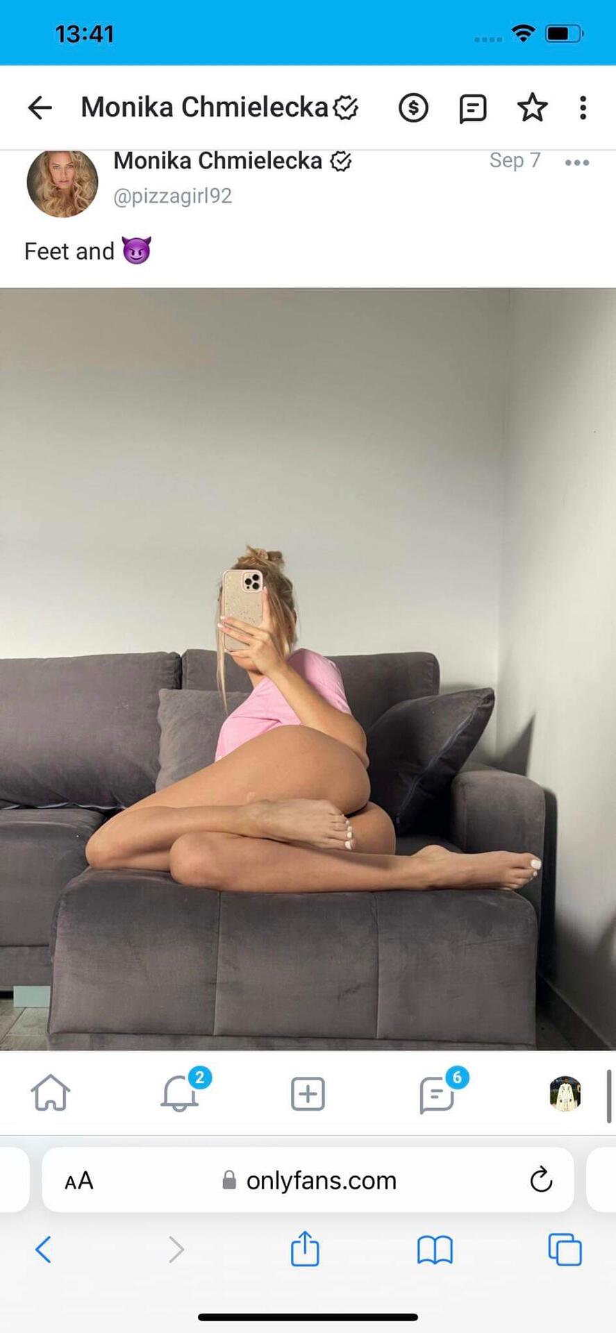 Monika Chmielecka / pizzagirl92 Filtraciones Nude de OnlyFans 1