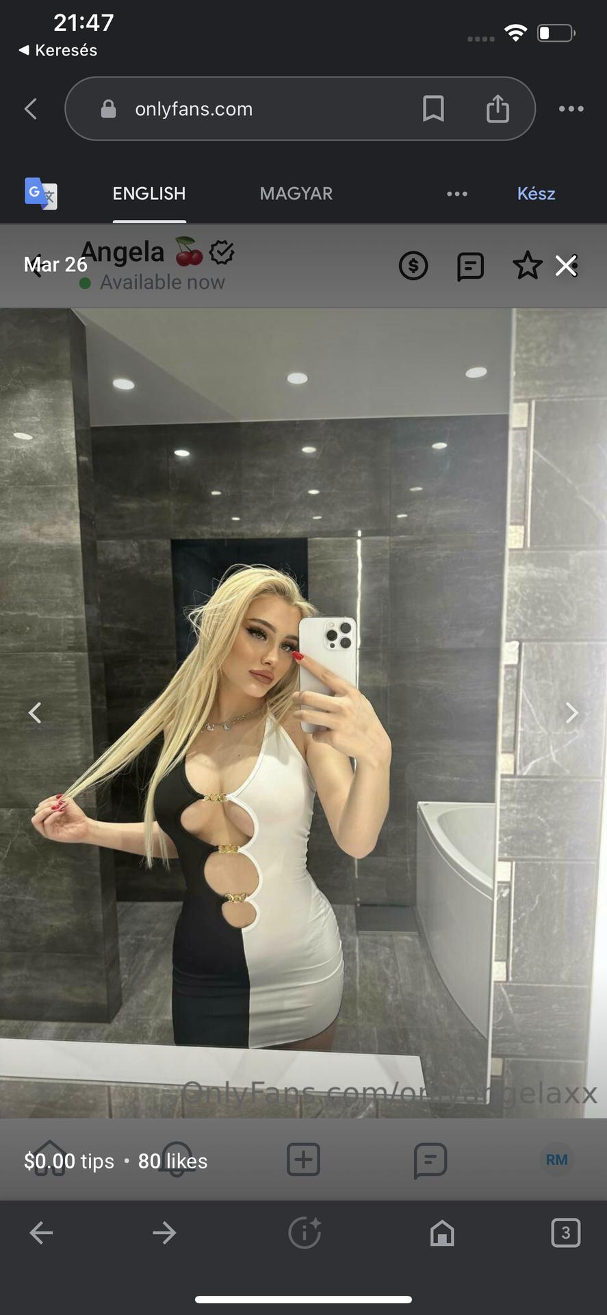Onlyangelaxx Nude OnlyFans Filtraciones 1
