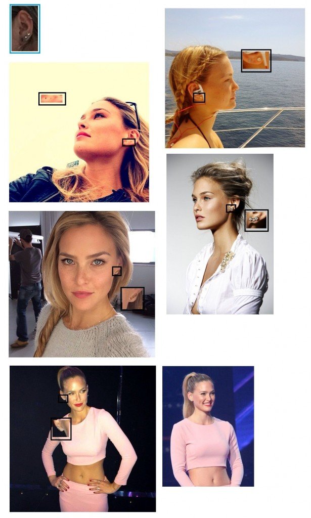 Bar-Refaeli-Photo-Proofs-Tres agujeros para pendientes en las orejas