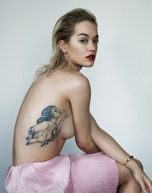 Rita Ora Sexy & Topless 2