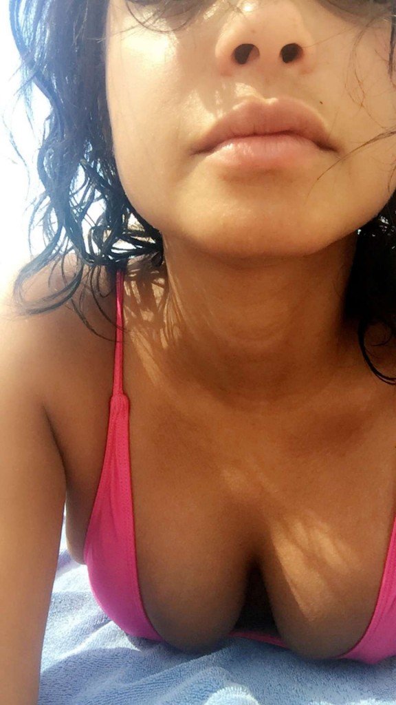 Escote de Christina Milian
