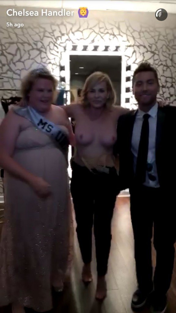 Chelsea Handler Topless 1