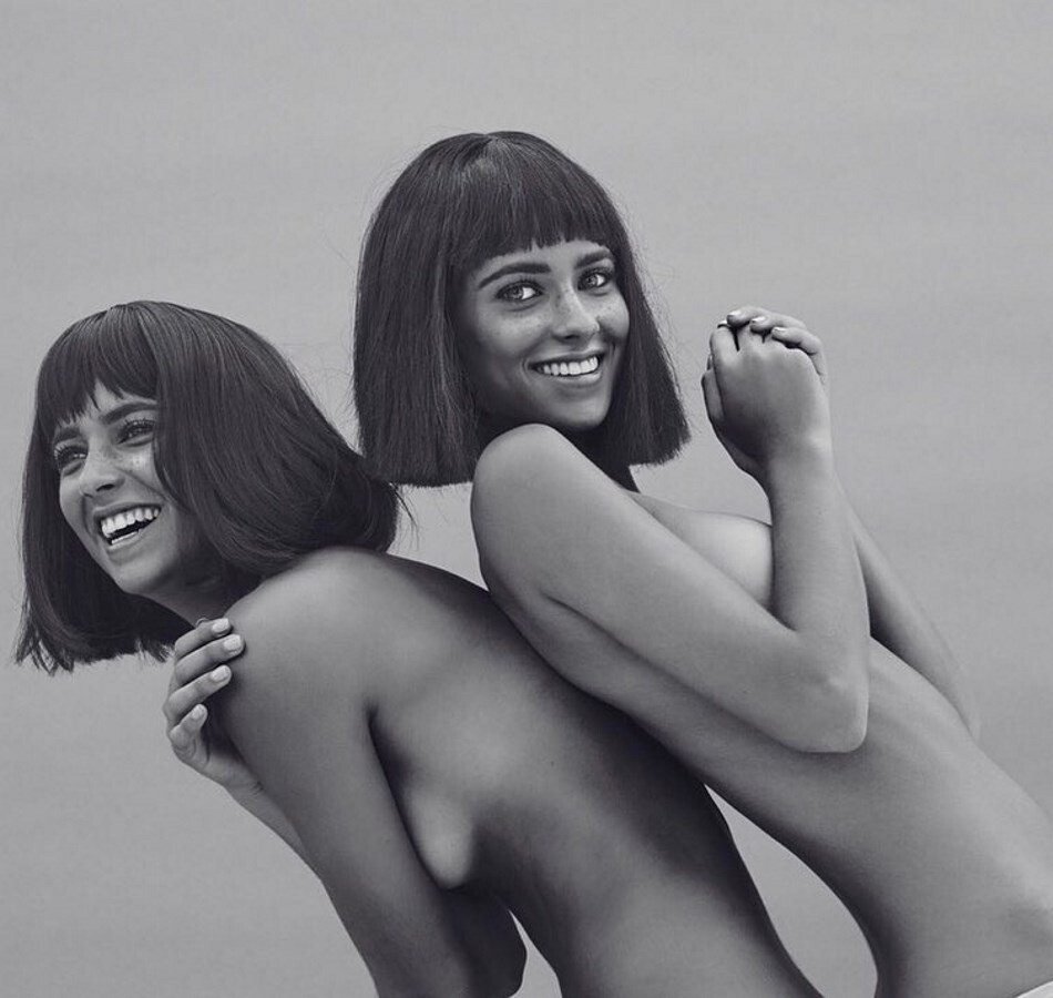 Elisha y Renee Herbert Desnudas